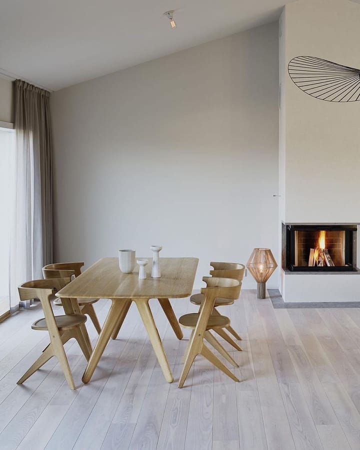 Slab mesa de jantar 96x200 cm, Carvalho natural Tom Dixon