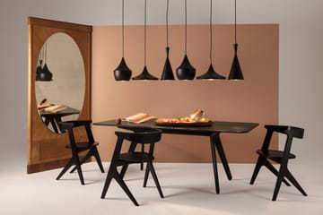 Slab mesa de jantar 96x200 cm - Carvalho preto - Tom Dixon