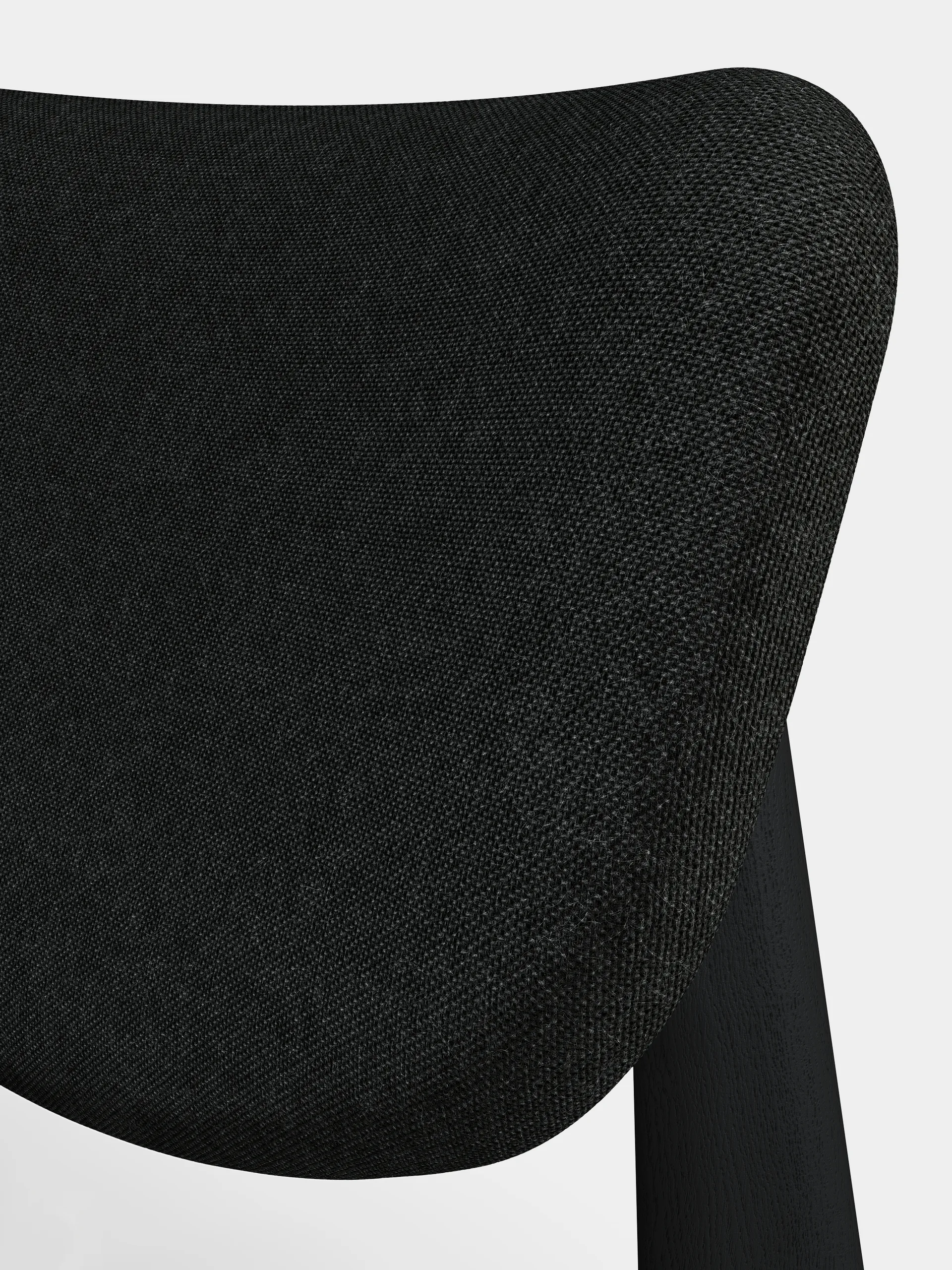 Slab poltrona com assento estofado, Natural carvalhado escovado-Hallingdal 0180 CMHR Tom Dixon