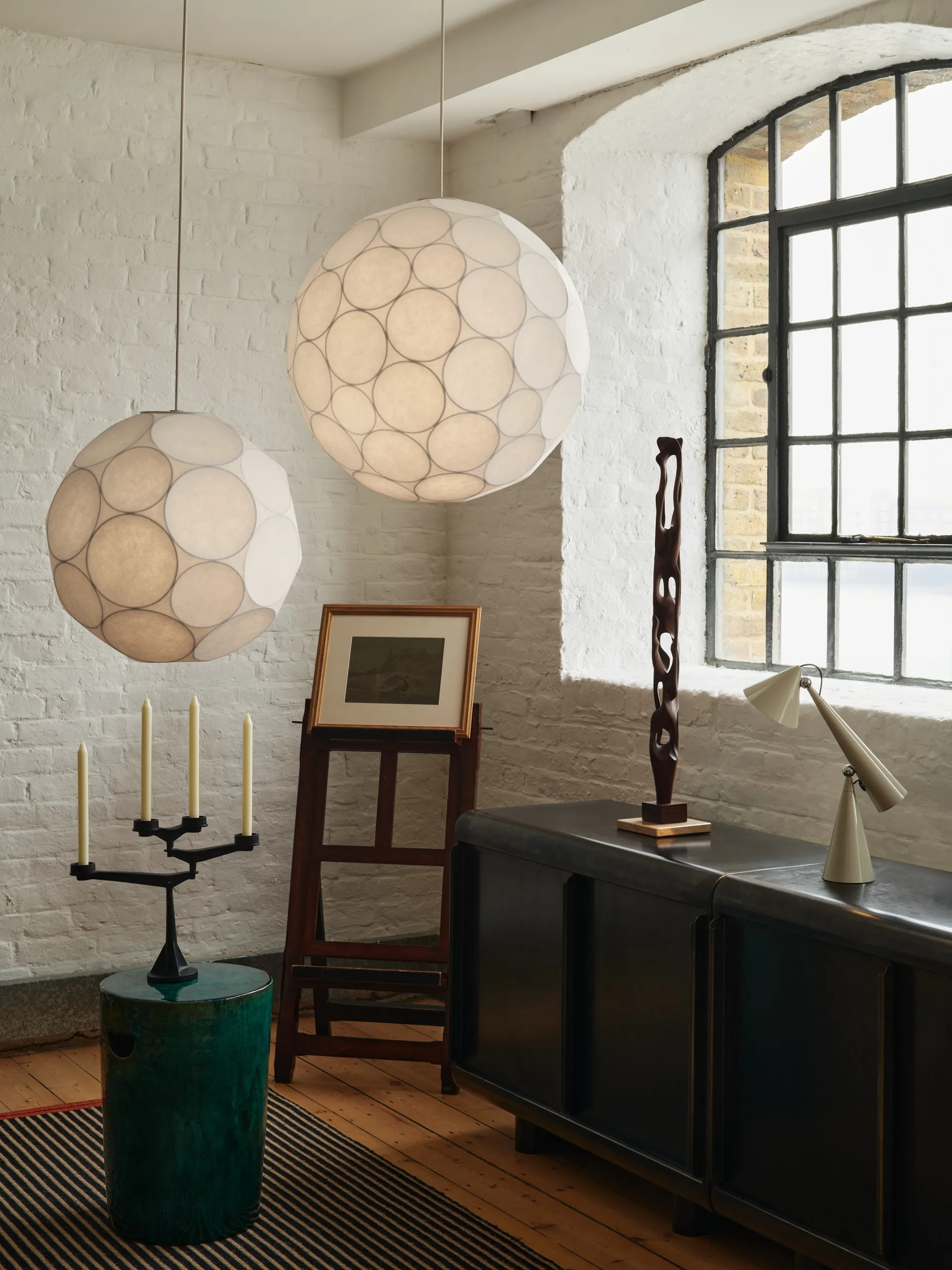 Soft candeeiro suspenso Ø45 cm, Branco Tom Dixon