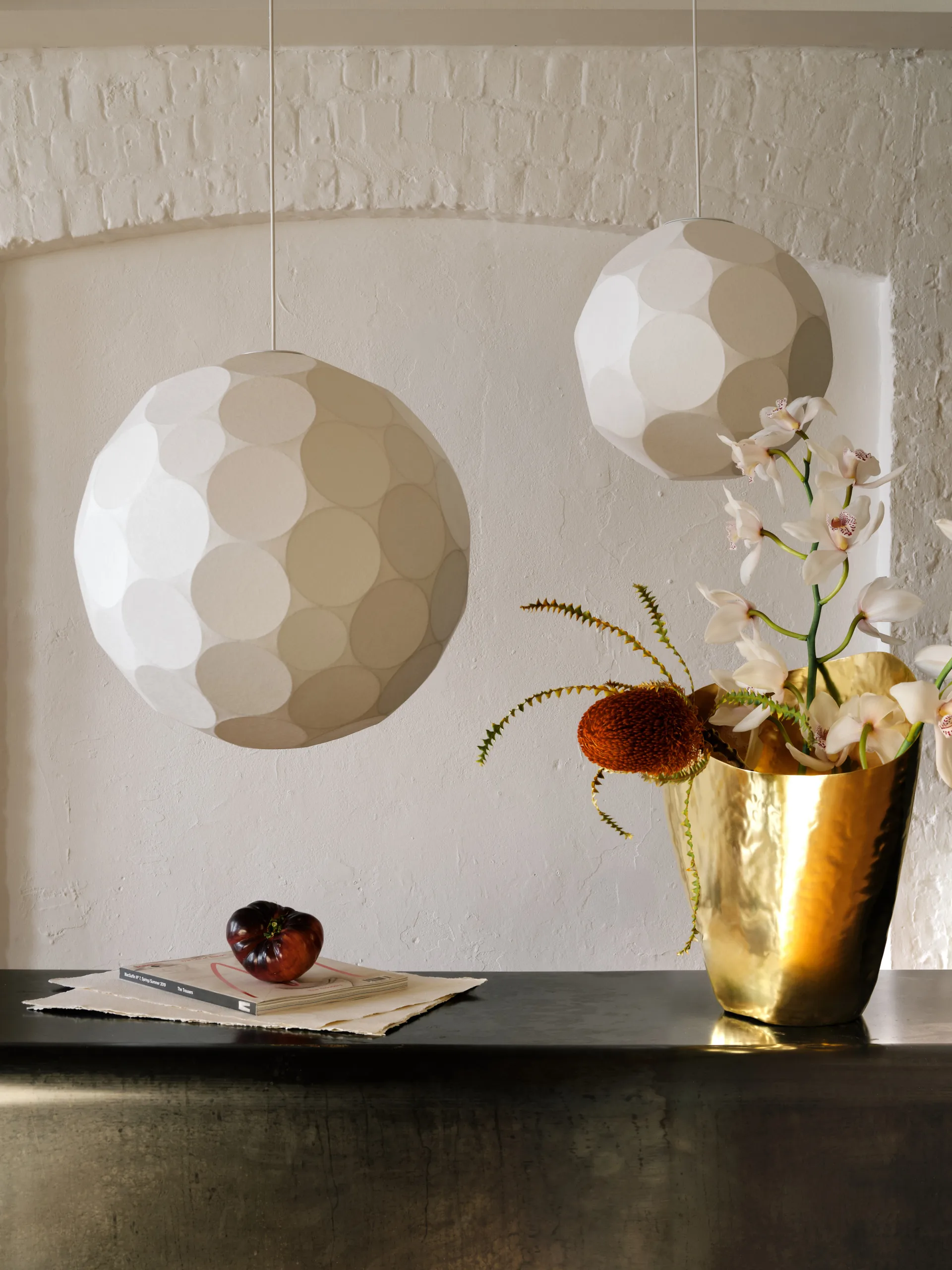 Soft candeeiro suspenso Ø60 cm, Branco Tom Dixon