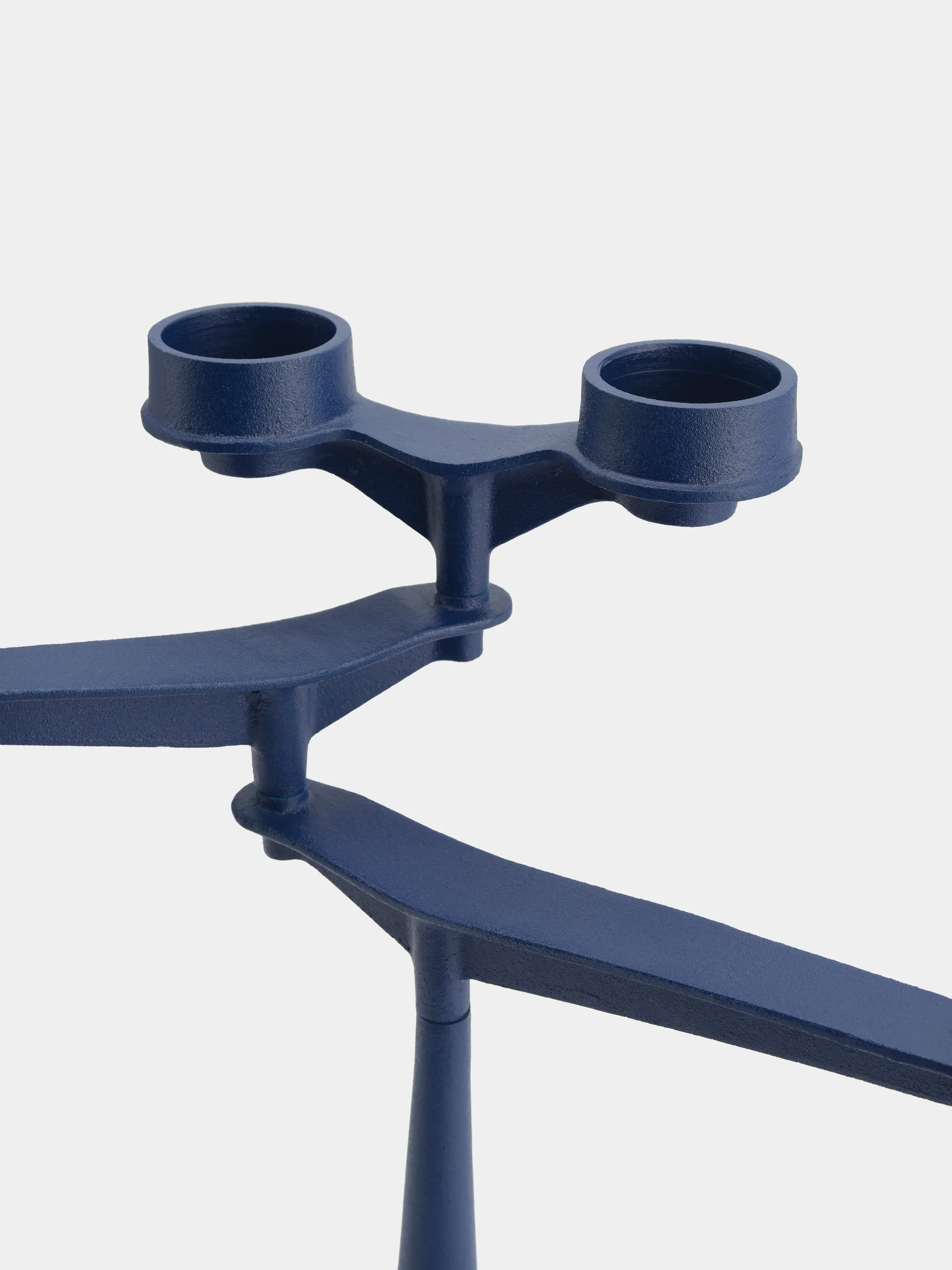 Spin candelabro mini, Azul Tom Dixon