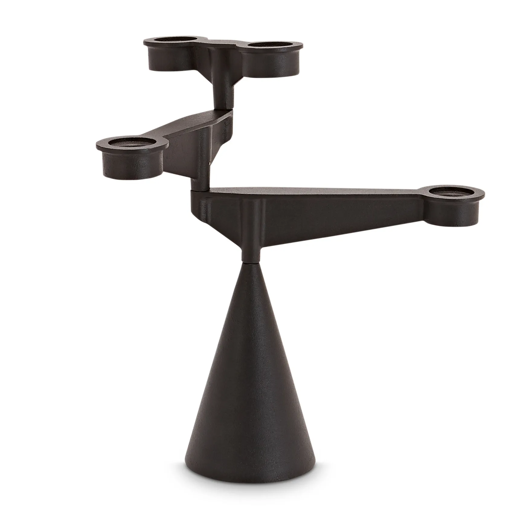 Spin candelabro mini, Preto Tom Dixon