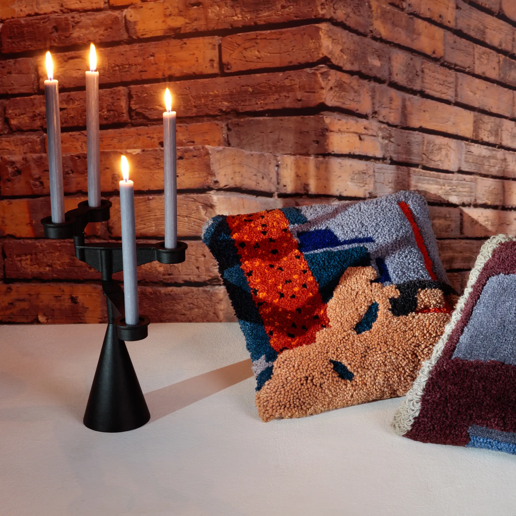 Spin candelabro mini, Preto Tom Dixon