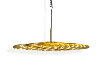 Spring candeeiro suspenso LED latão - Pequeno - Tom Dixon