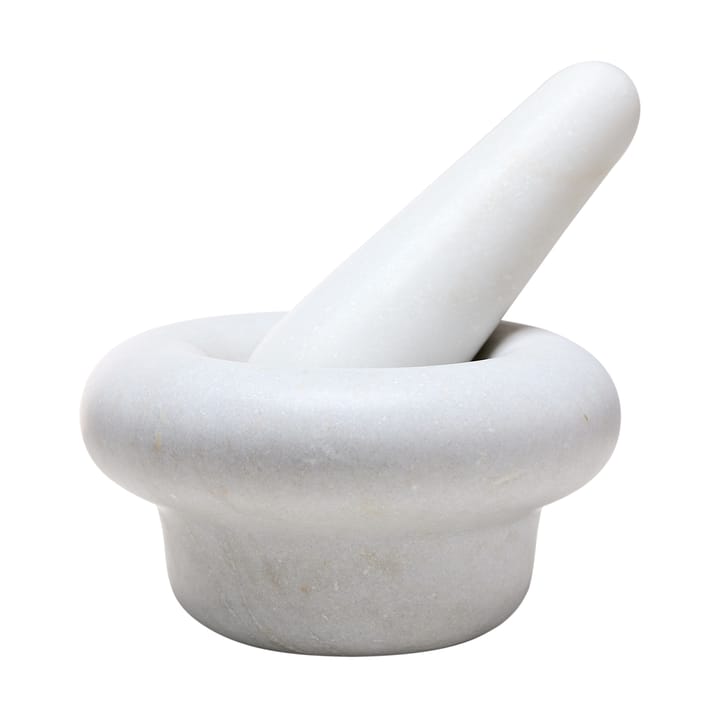 Stone pilão Ø20 cm - Mármore branco - Tom Dixon