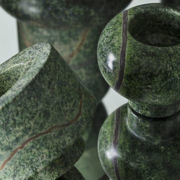 Stone Stacking castiçal 5 peças - Verde - Tom Dixon