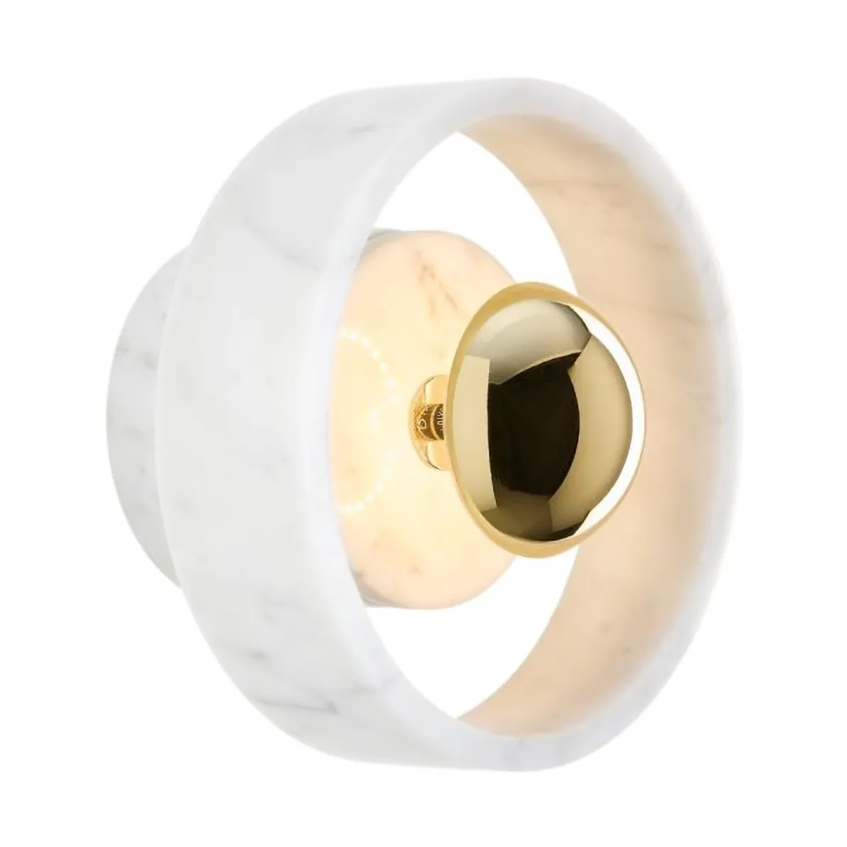 Stone Wall candeeiro de parede, Mármore branco Tom Dixon