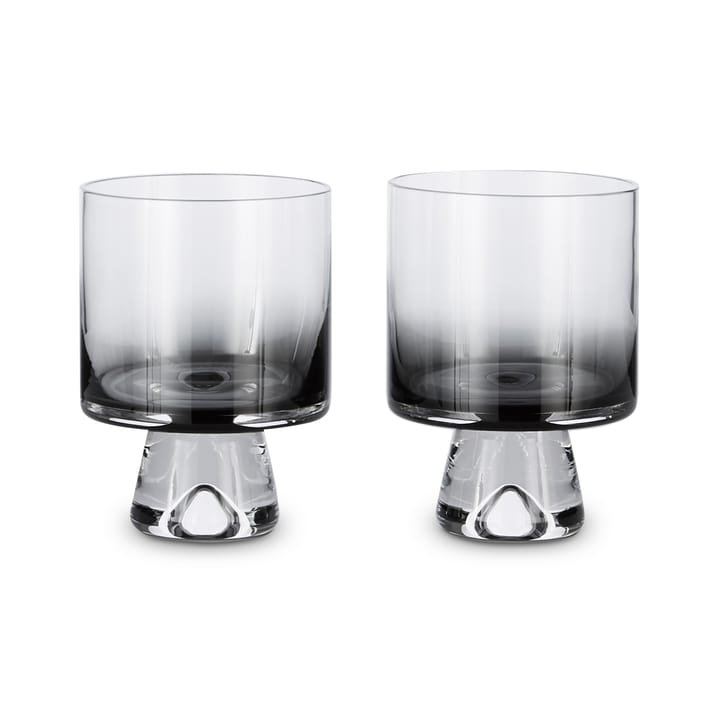 Tank copo baixo para bebida 2 unidades - Preto - Tom Dixon