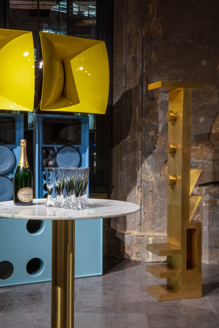 Tank copo de champanhe 2 unidades, Preto Tom Dixon