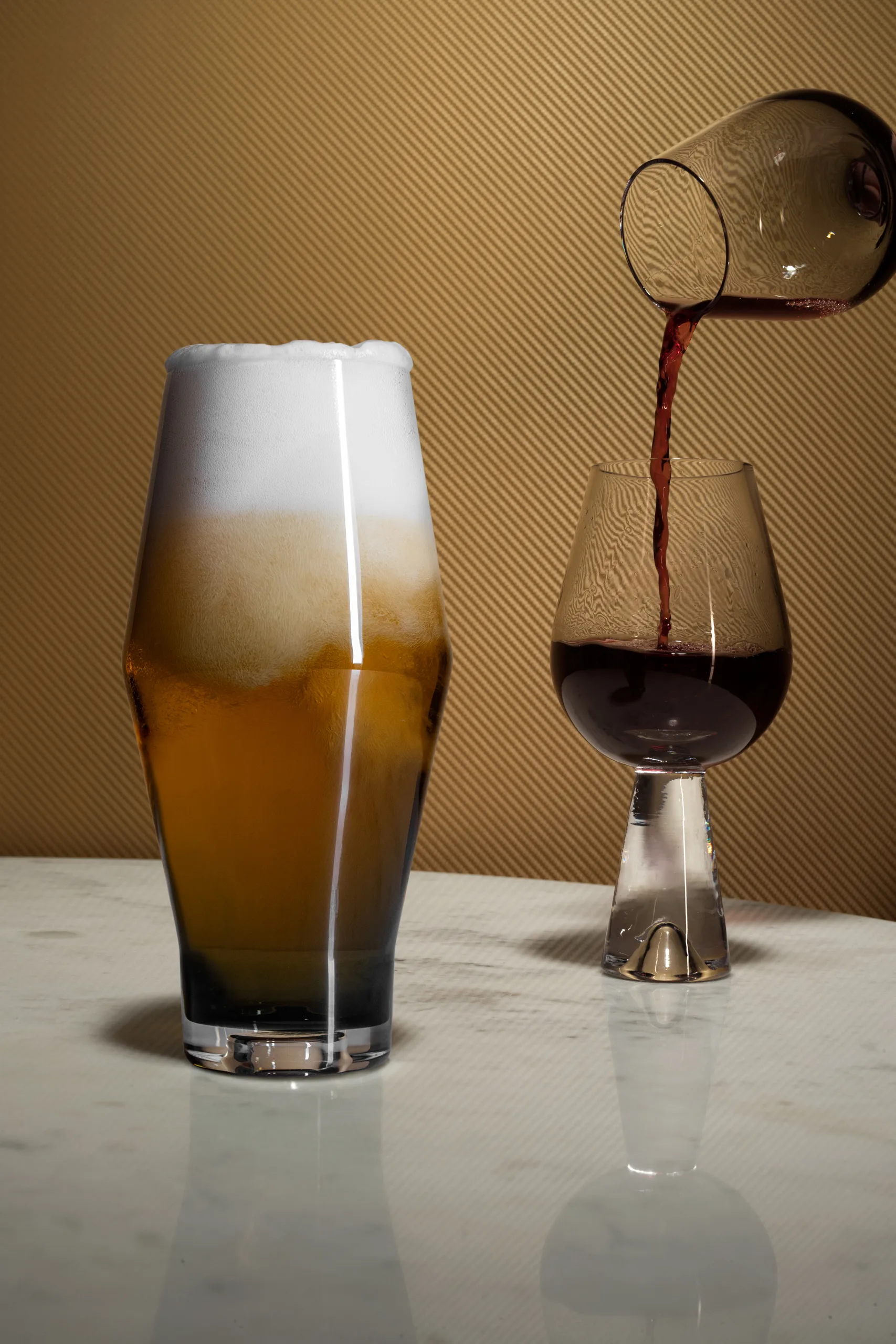 Tank copo de vinho 2 unidades, Preto Tom Dixon