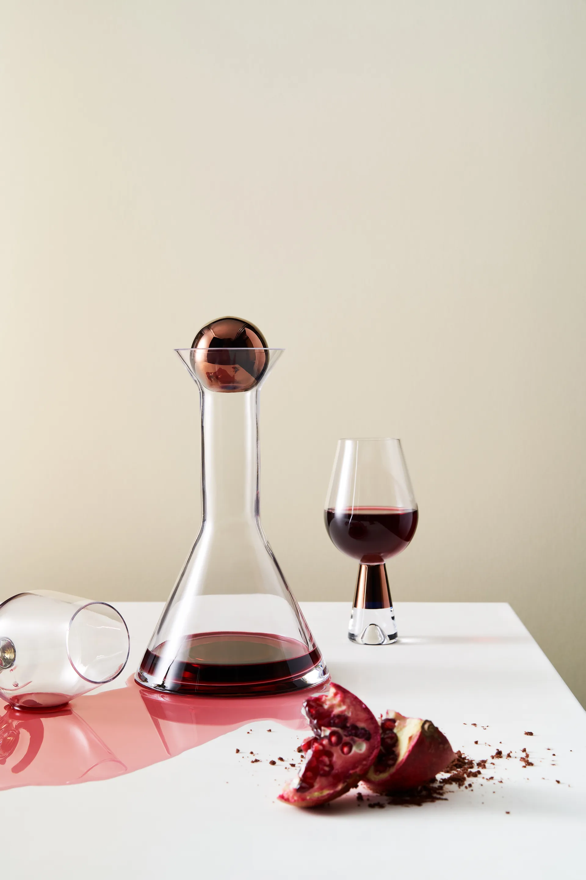 Tank garrafa para vinho 1 L, Cobre Tom Dixon