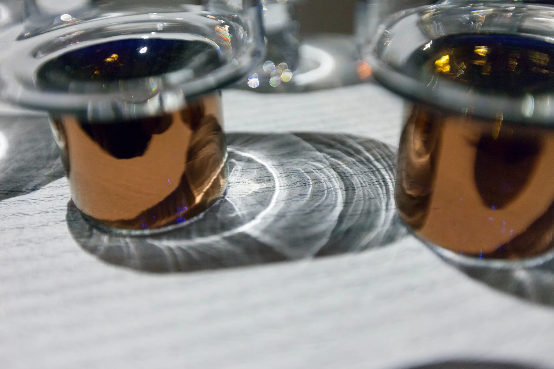 Tank High Ball copo de bebida 38 cl 2 unidades, Clear-copper Tom Dixon