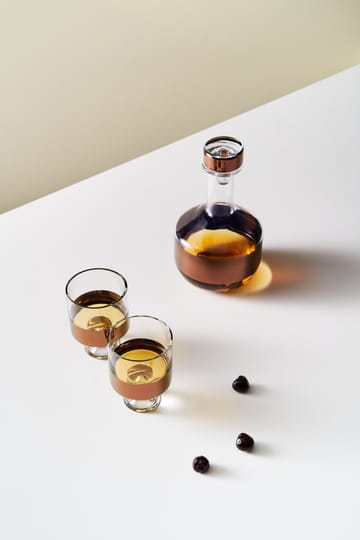 Tank Low Ball copo de bebida 24 cl 2 unidades - Clear-copper - Tom Dixon