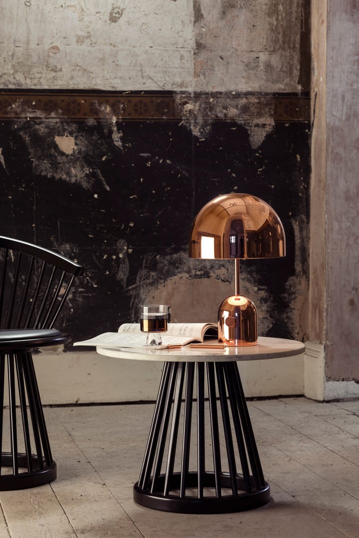 Tank Low Ball copo de bebida 24 cl 2 unidades, Clear-copper Tom Dixon