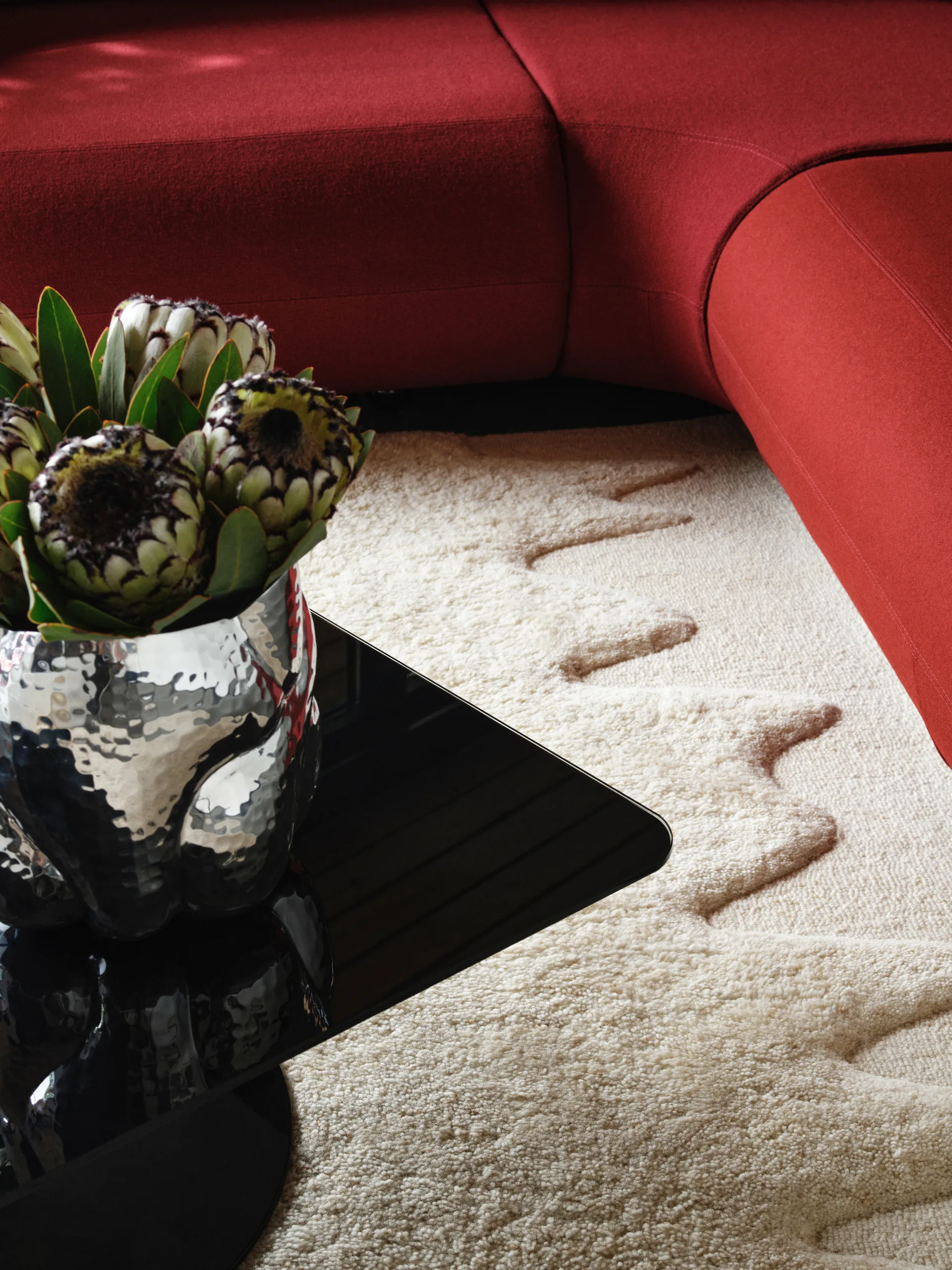 Tapete Wobble, Natural, 170x240 cm Tom Dixon