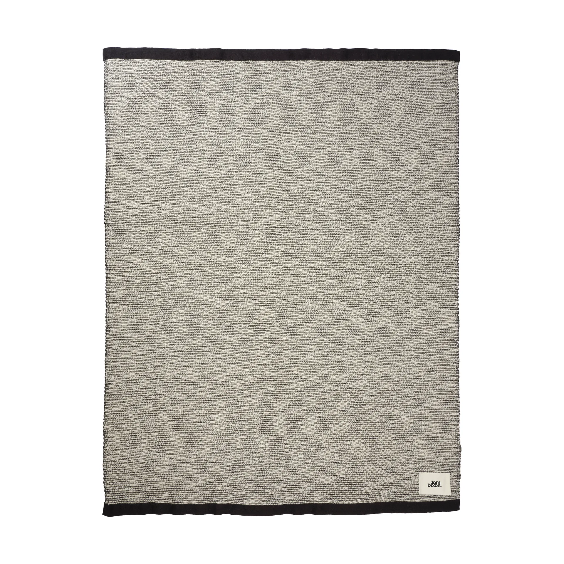 Thread manta 140x180 cm, Preto e branco Tom Dixon