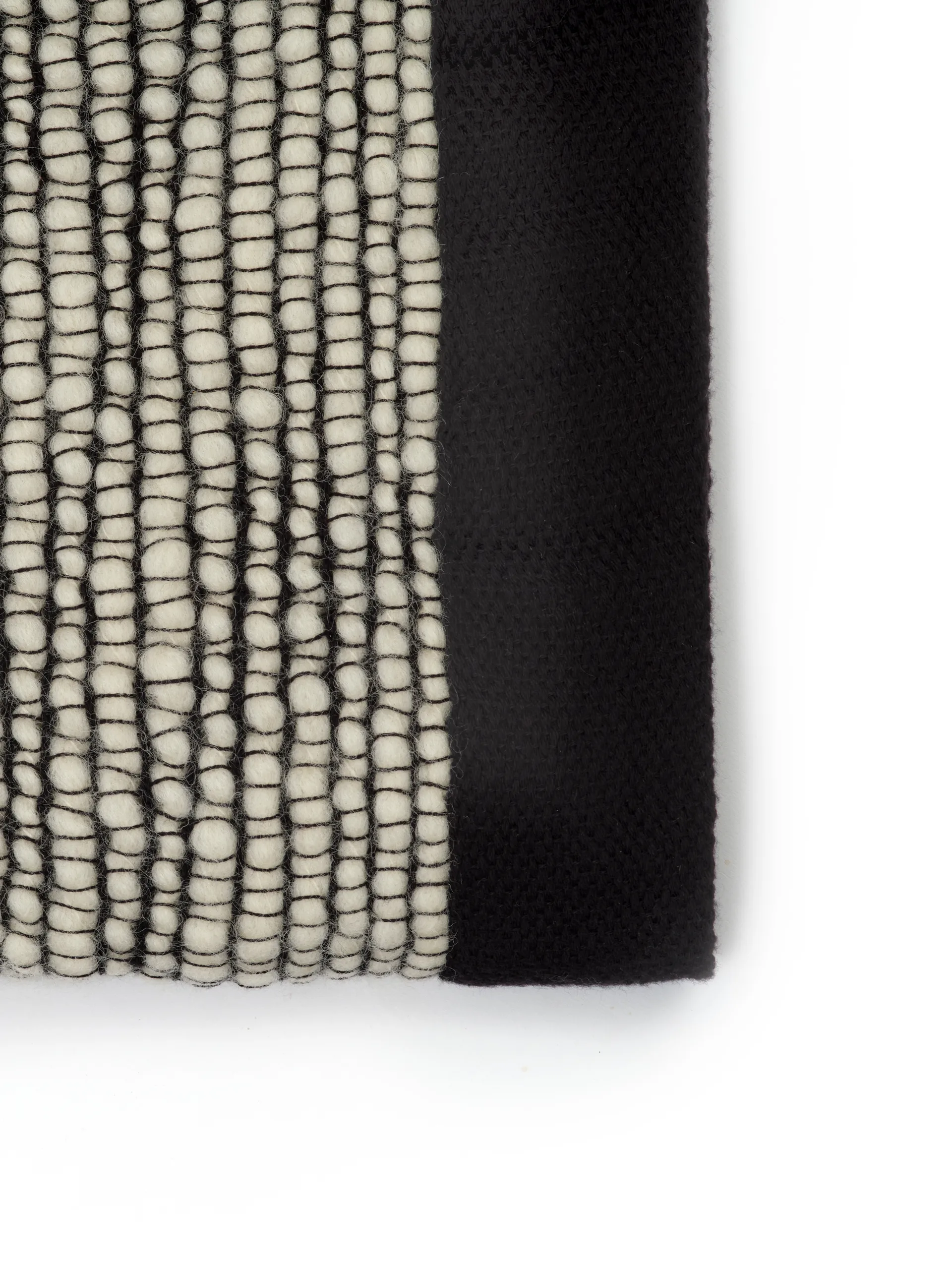 Thread manta 140x180 cm, Preto e branco Tom Dixon
