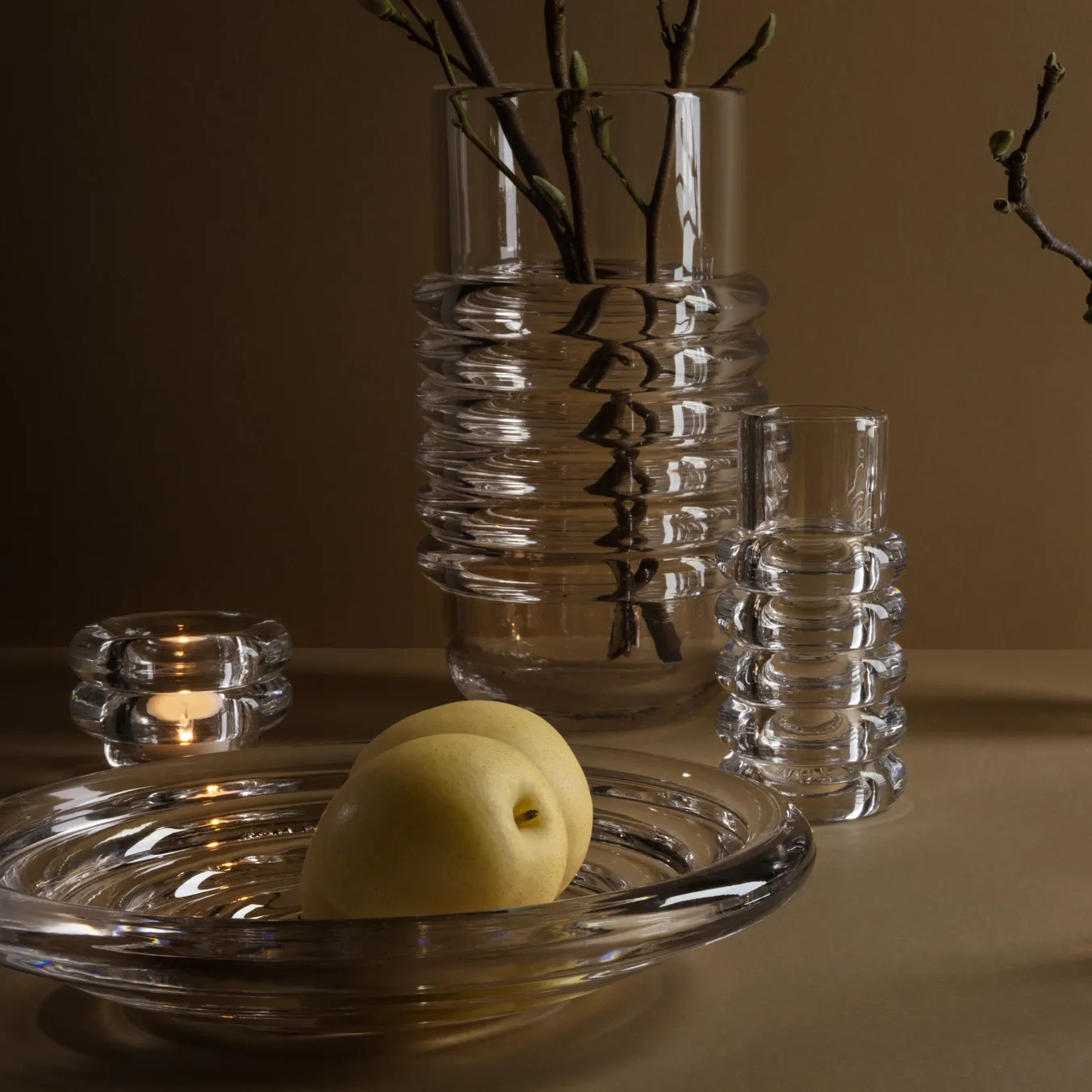 Vaso Press Stem, Transparente Tom Dixon