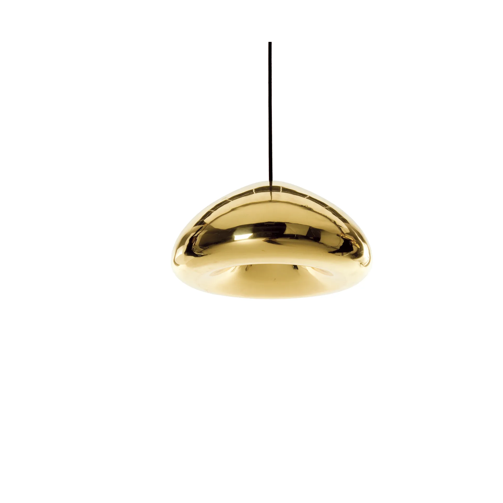 Void candeeiro suspenso LED Ø30 cm, Latão Tom Dixon