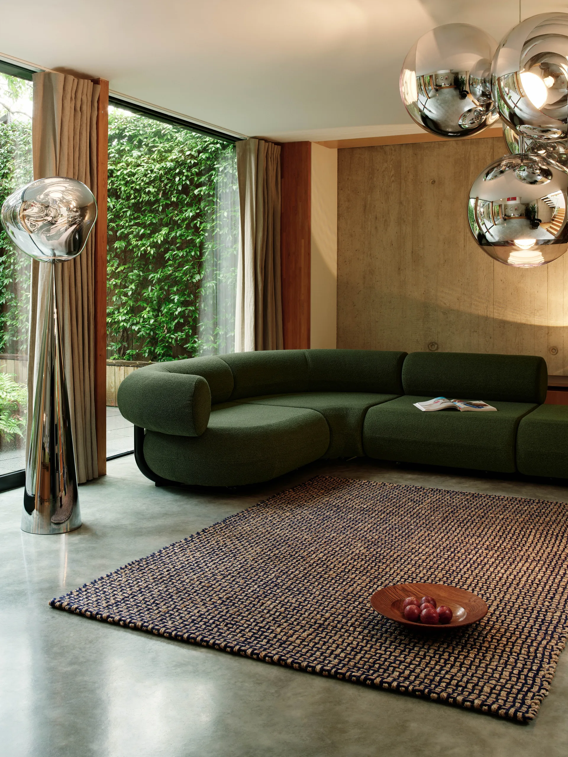 Weave tapete, Azul 170x240 cm Tom Dixon