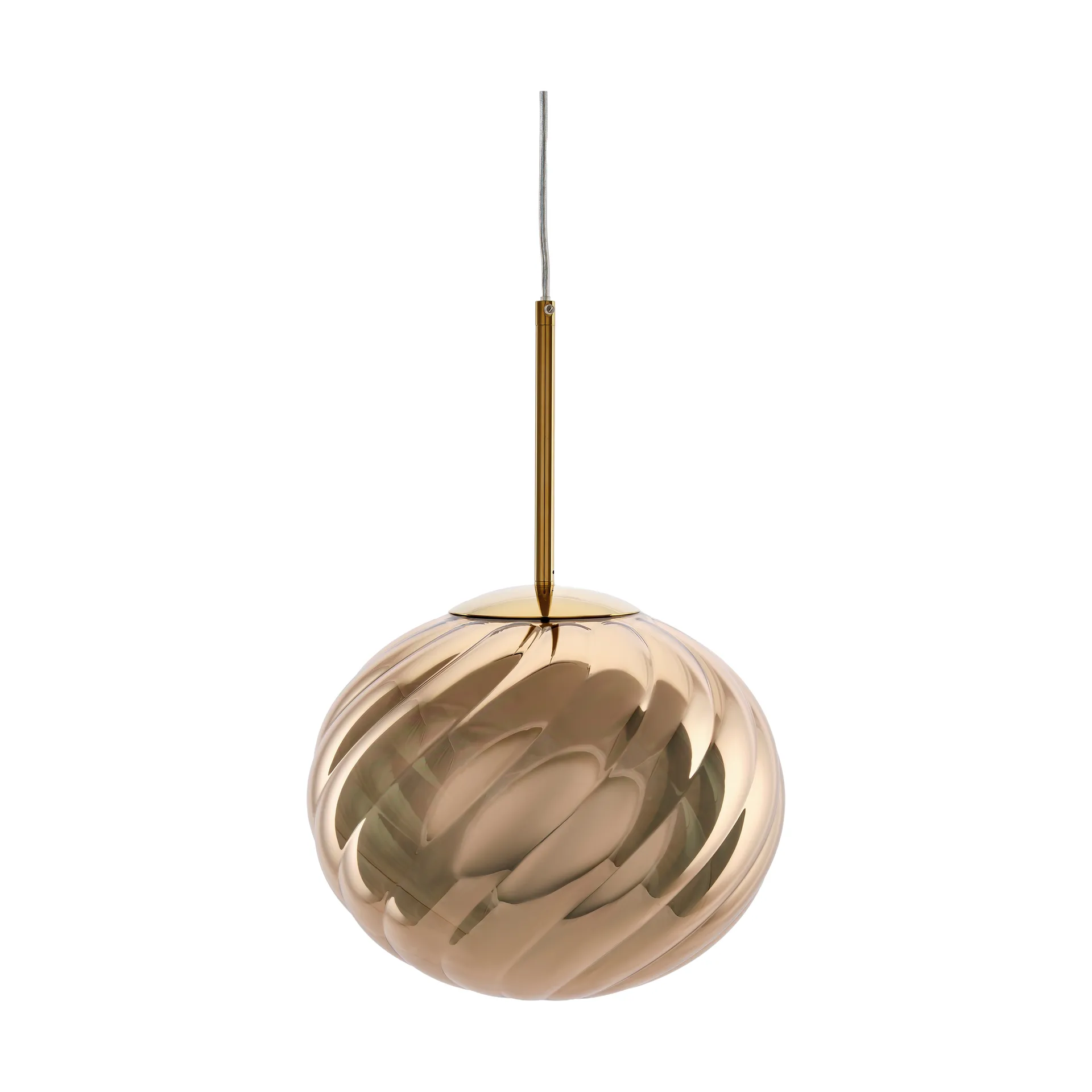 Whirl candeeiro suspenso Ø30 cm, Dourado Tom Dixon