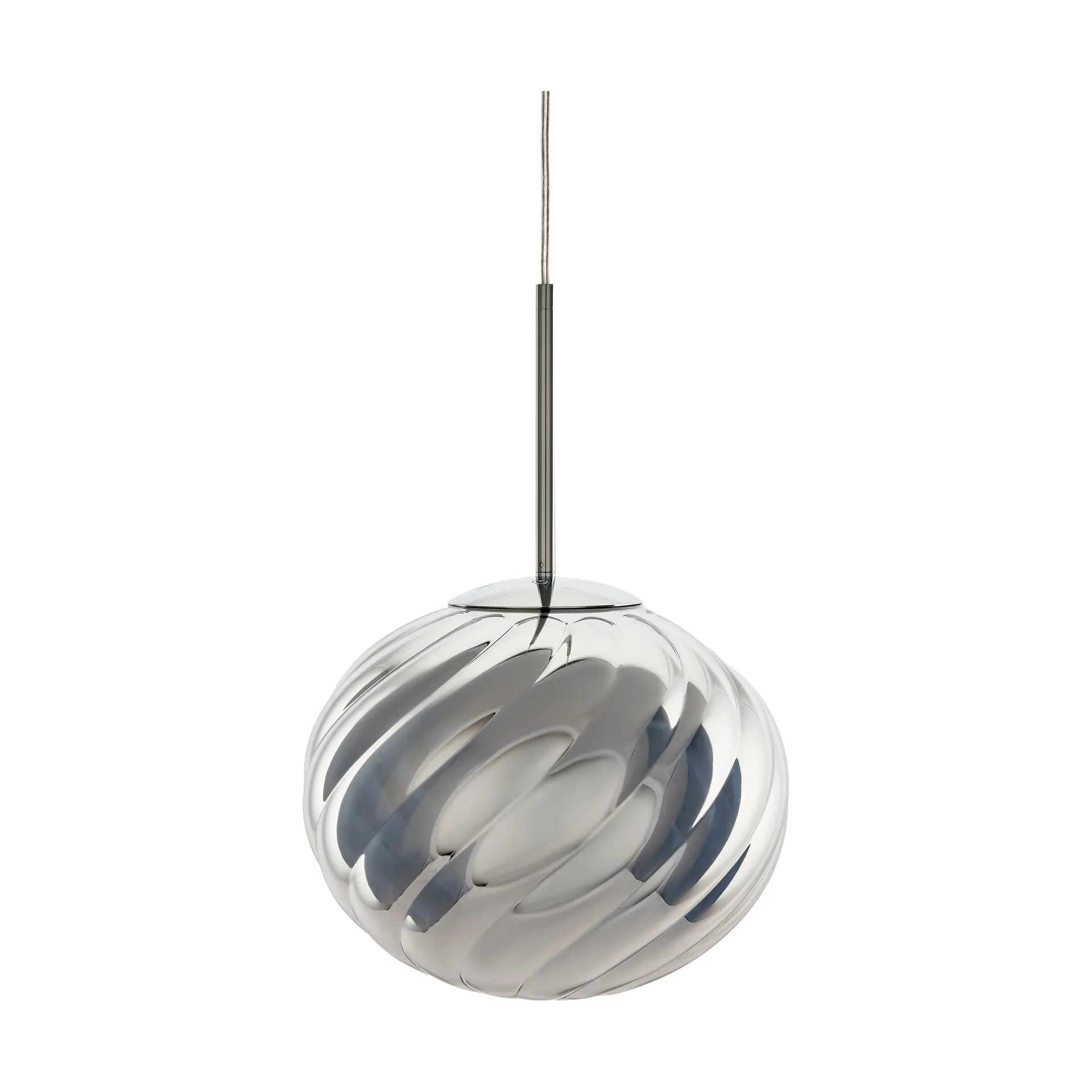 Whirl candeeiro suspenso Ø30 cm, Prateado Tom Dixon