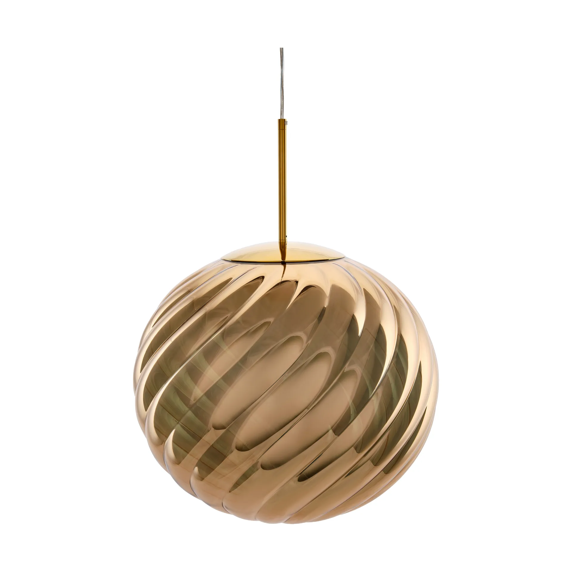 Whirl candeeiro suspenso Ø45 cm, Dourado Tom Dixon