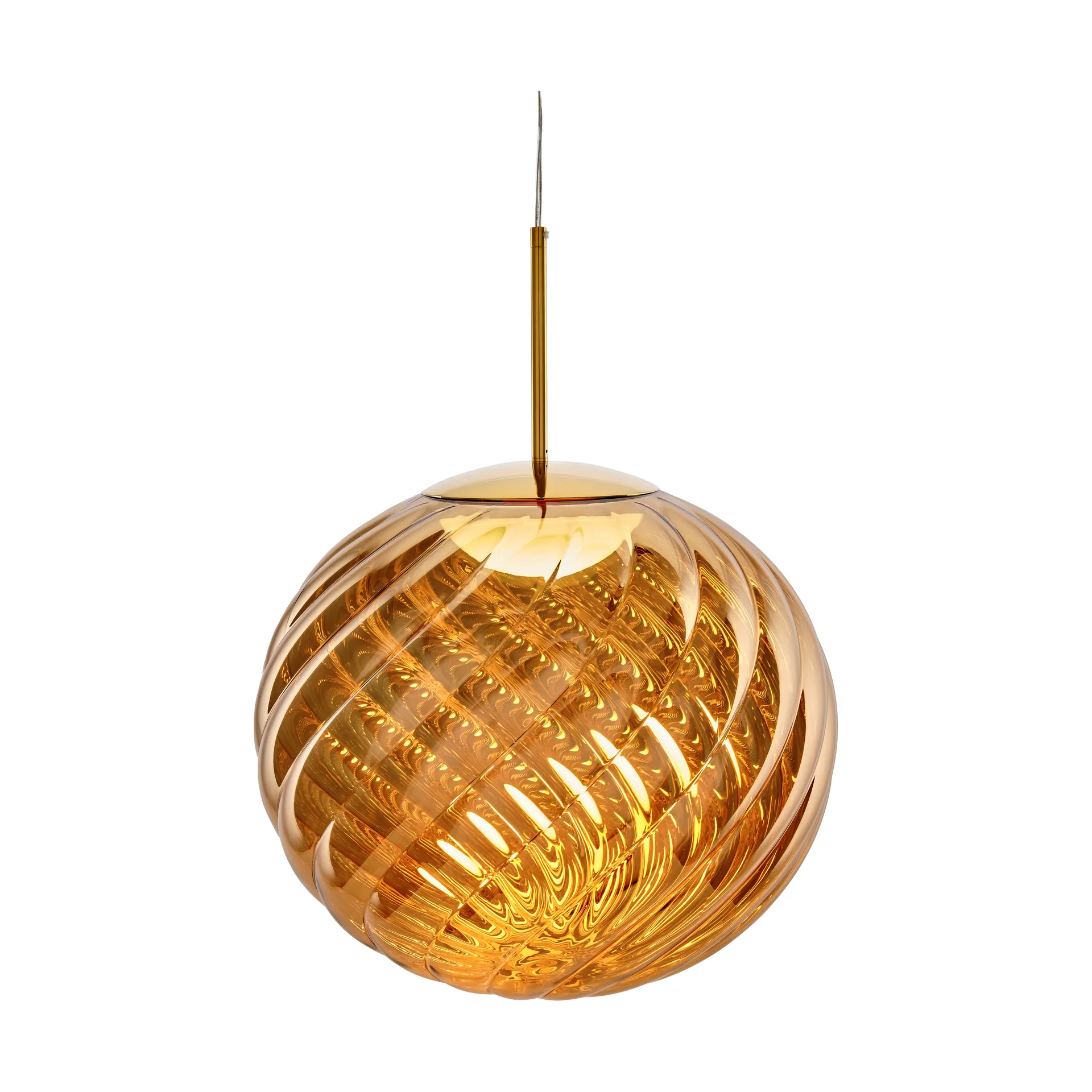 Whirl candeeiro suspenso Ø45 cm, Dourado Tom Dixon