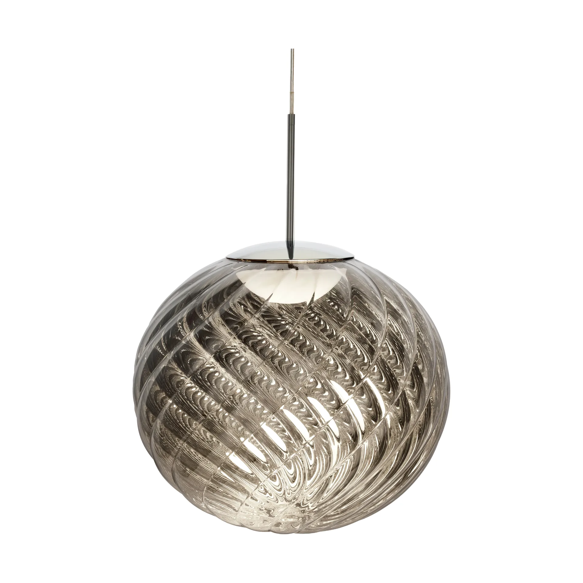 Whirl candeeiro suspenso Ø45 cm, Prateado Tom Dixon