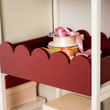 Bandeja Bump 35x41 cm - Burgundy - TÔNN furniture