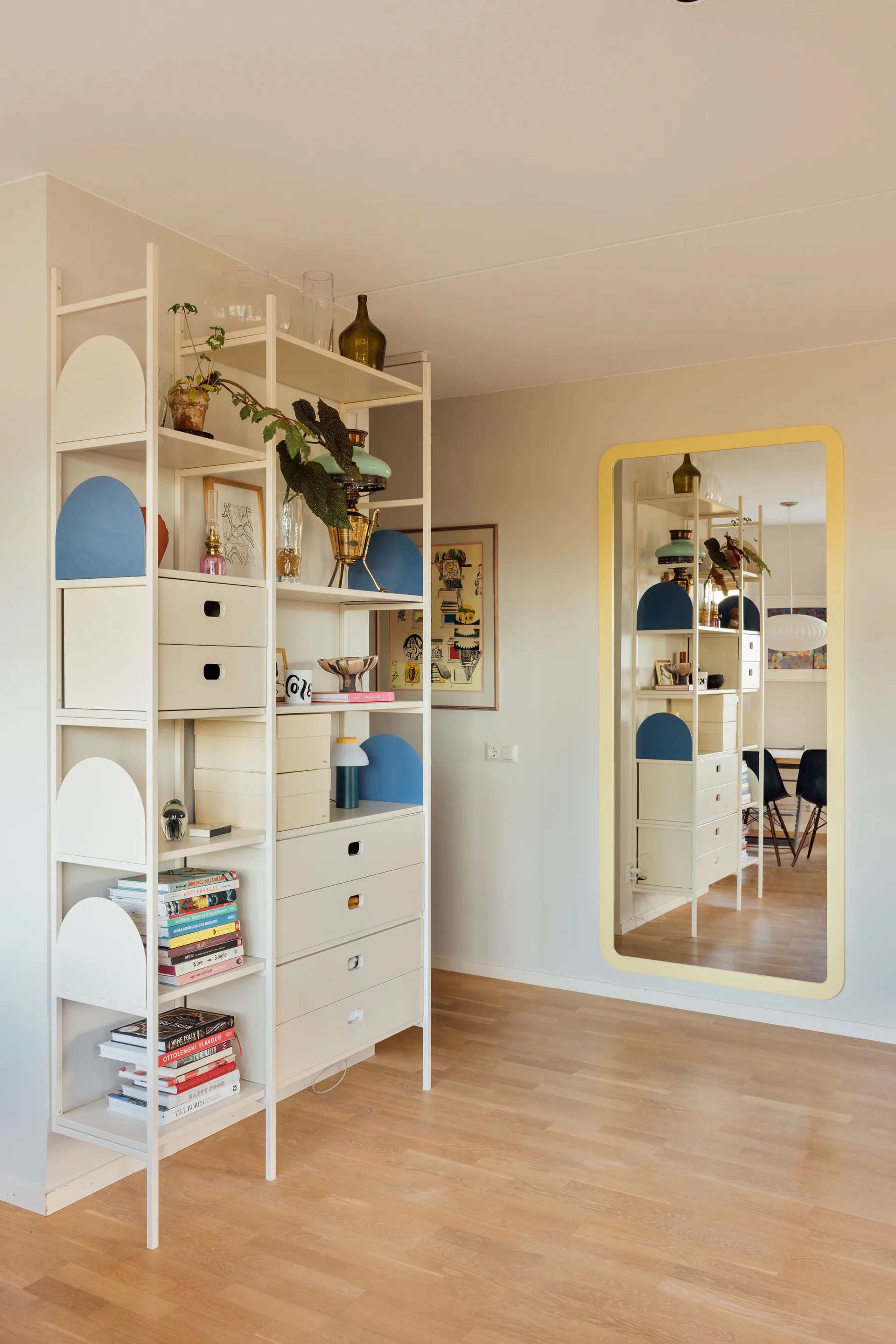 Estante Portal 123 cm - Off-white,  TÔNN furniture