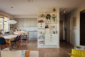 Estante Portal 123 cm - Off-white - TÔNN furniture