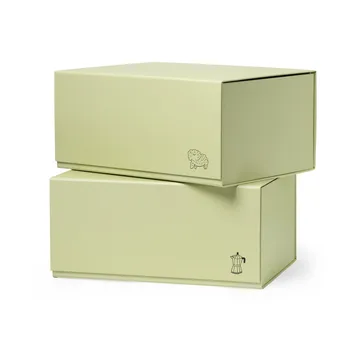 Pac box caixa de armazenamento - TÔNN x MAJASBOK Elderflower green, 2-pack - TÔNN furniture