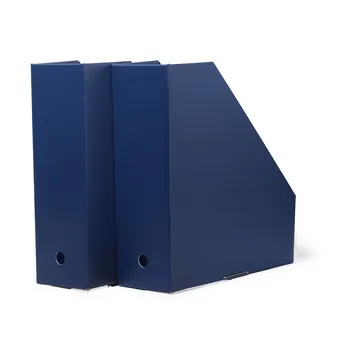 Pia organizador de revistas - Azul meia-noite, 10x31x30 cm, pack de 2 - TÔNN furniture