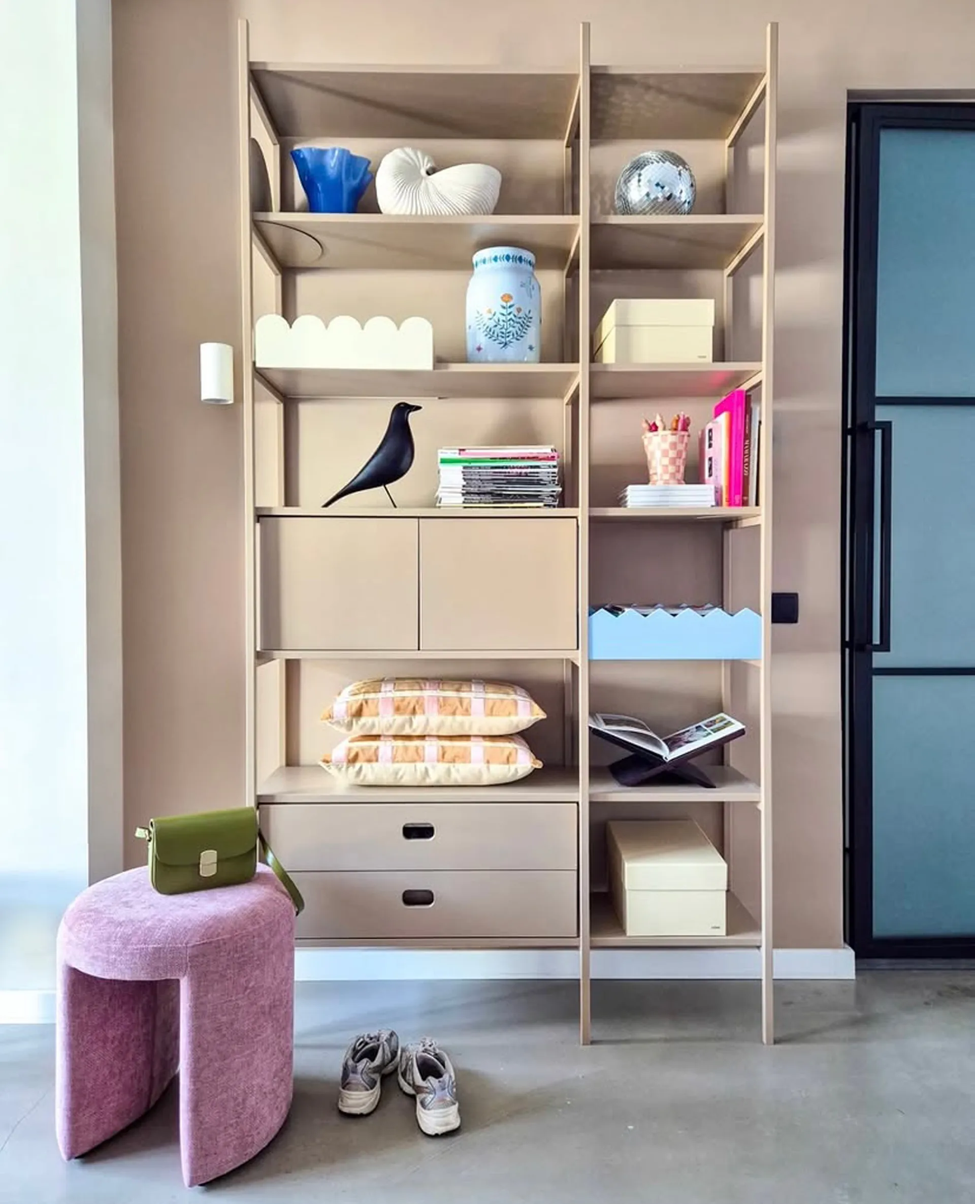 Portal estante, Camel, 123 cm TÔNN furniture