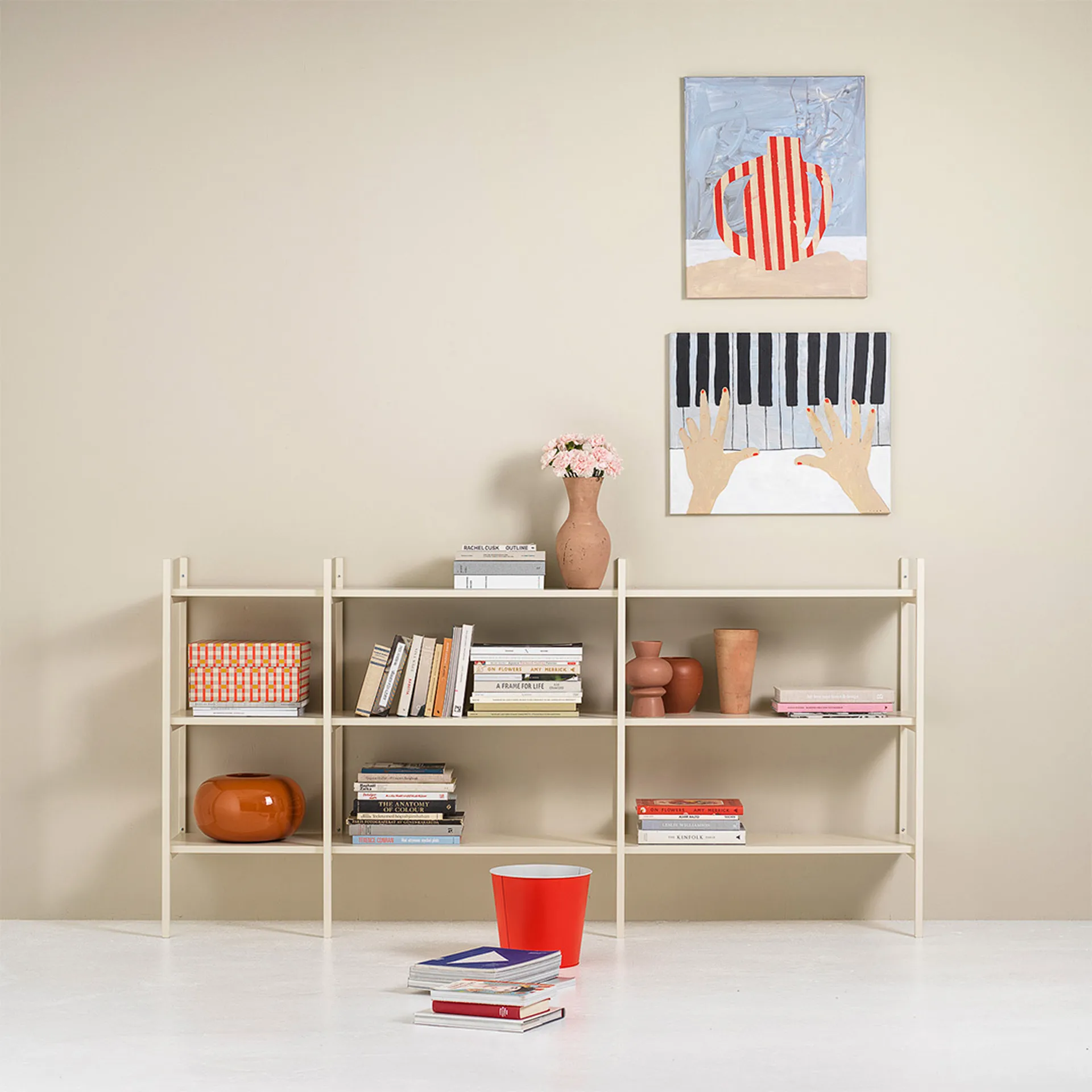 Portal estante pequena, Off white, 201 cm TÔNN furniture