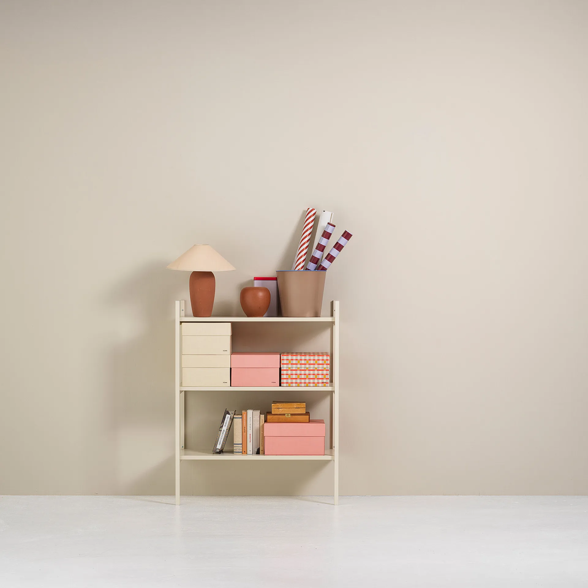 Portal estante pequena, Off white, 80 cm TÔNN furniture