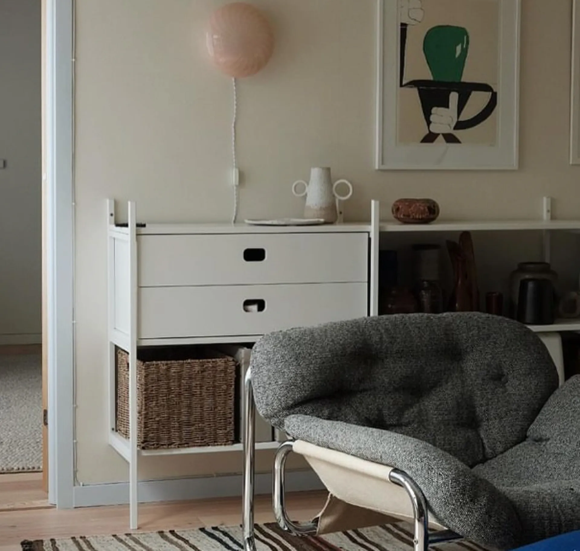 Portal estante pequena, White, 158 cm TÔNN furniture