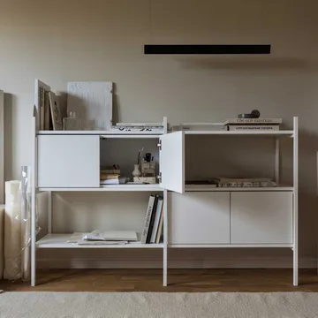 Portal estante pequena, White, 158 cm - TÔNN furniture