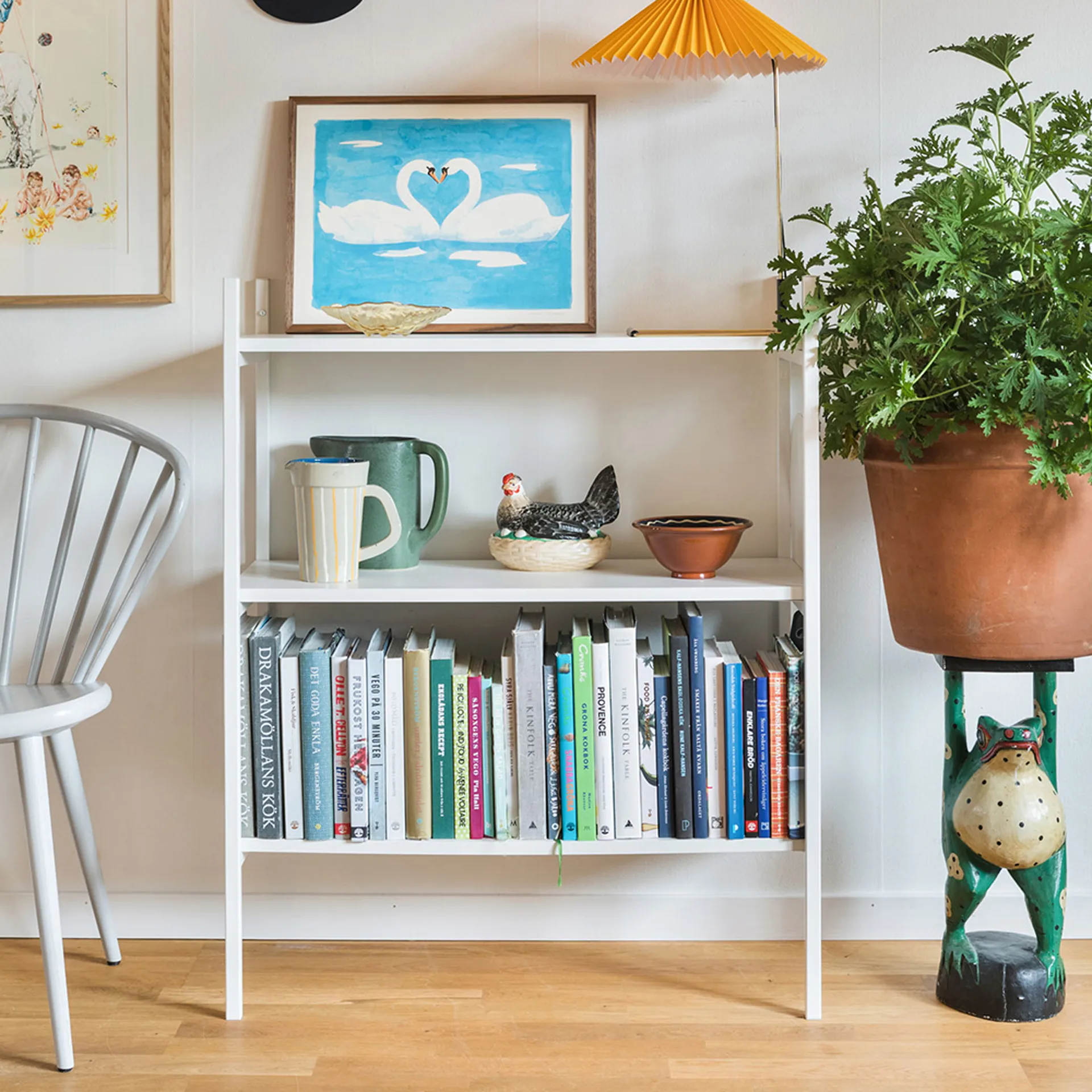 Portal estante pequena, White, 80 cm TÔNN furniture