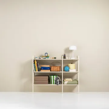 Portal estante small, Off white, 123 cm - TÔNN furniture