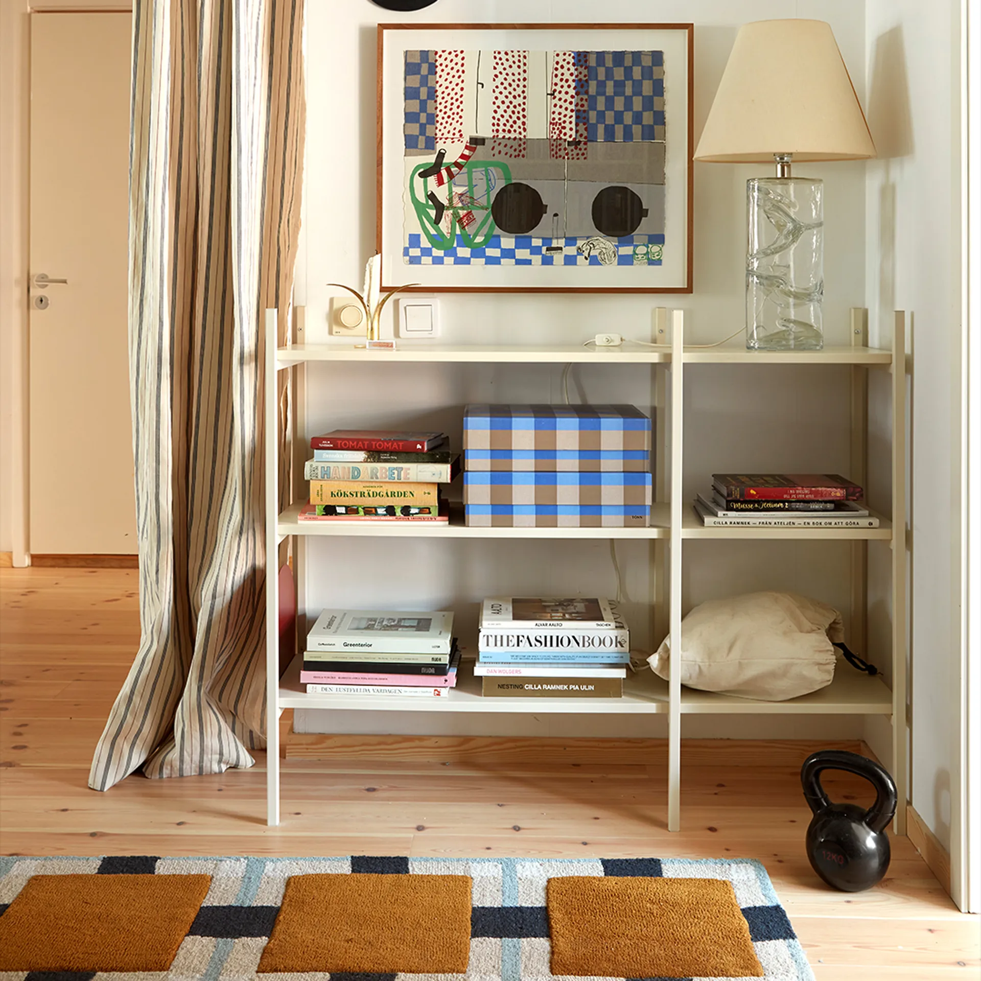 Portal estante small, Off white, 123 cm TÔNN furniture