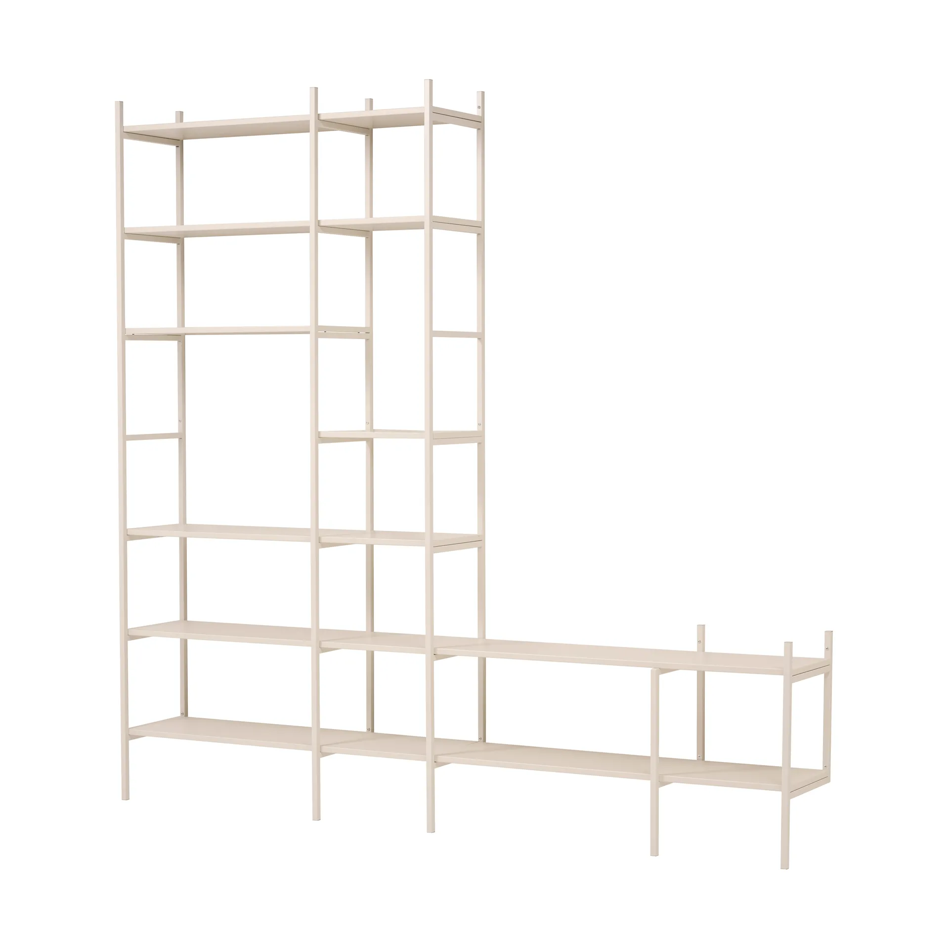 Portal prateleira de TV, off white, 244 cm TÔNN furniture