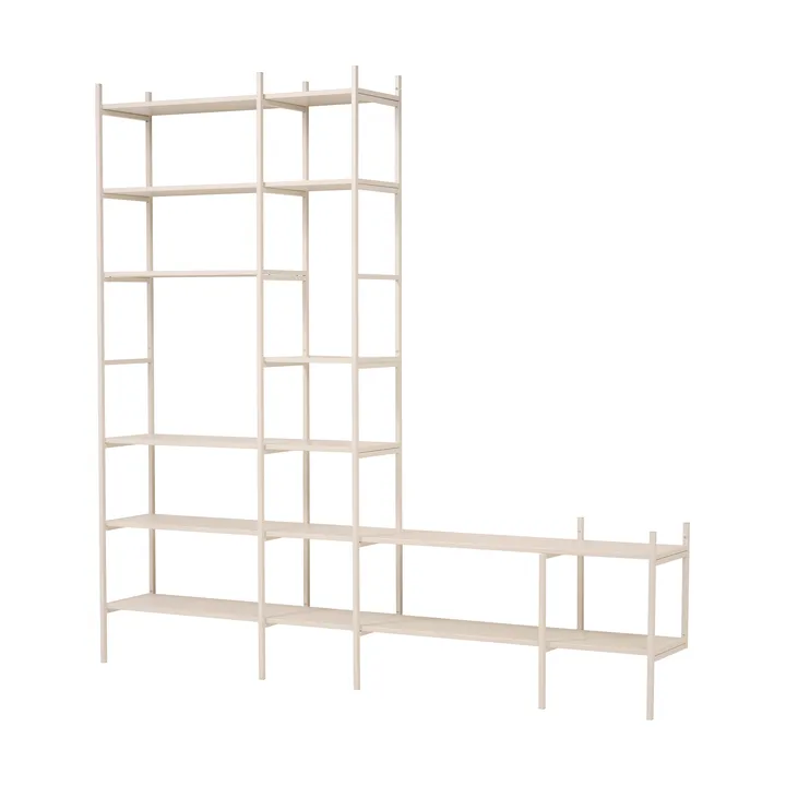 Portal prateleira de TV, off white, 244 cm - TÔNN furniture