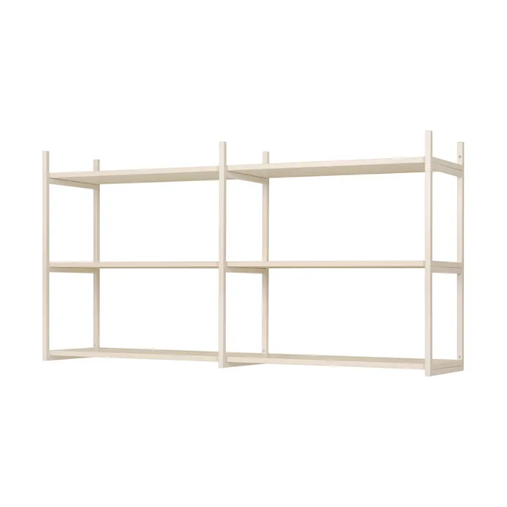 Prateleira de parede Portal 158 cm - Off-white - TÔNN furniture
