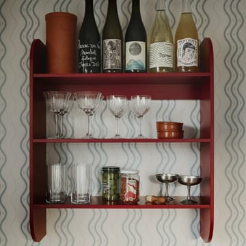 Prateleira de parede Strapats 62x73,6 cm - Burgundy - TÔNN furniture