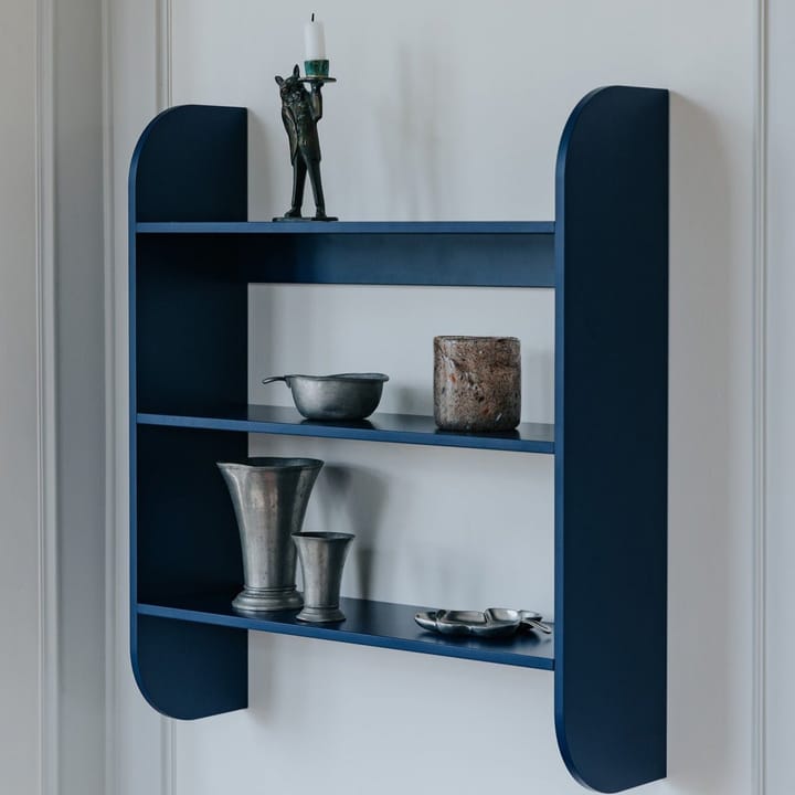 Prateleira de parede Strapats 62x73,6 cm, Midnight blue TÔNN furniture