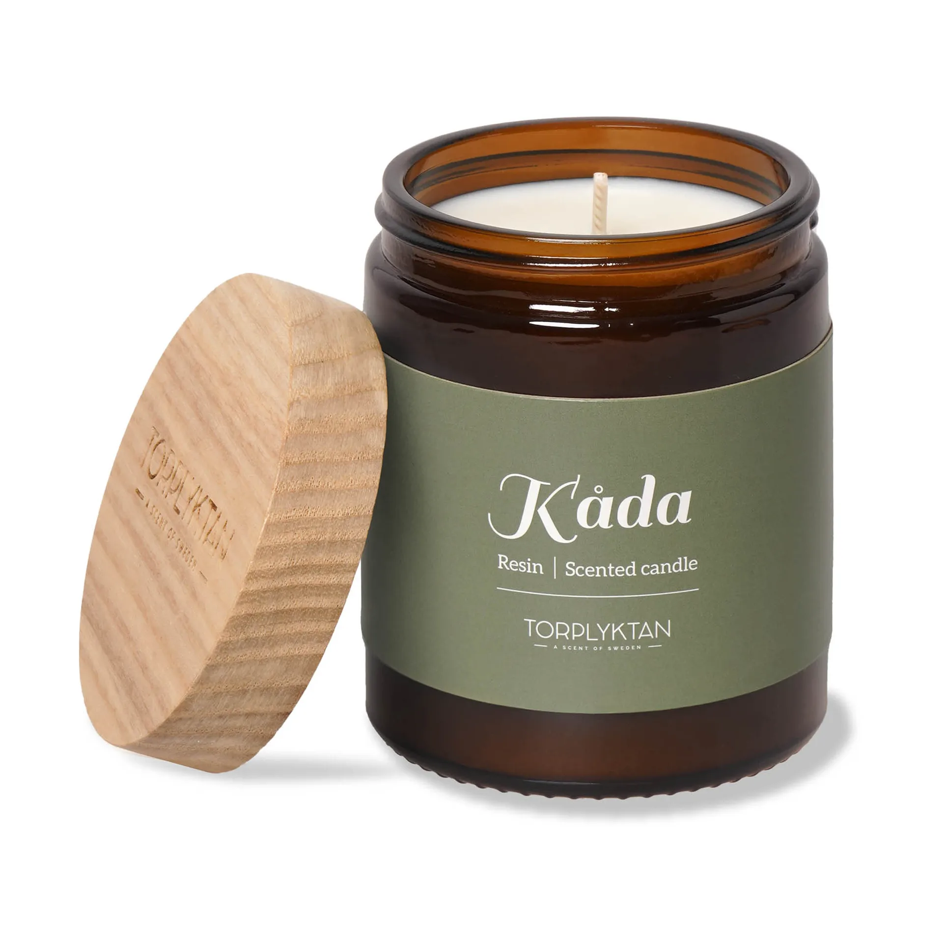 De fyra årstiderna vela perfumada, resina Torplyktan