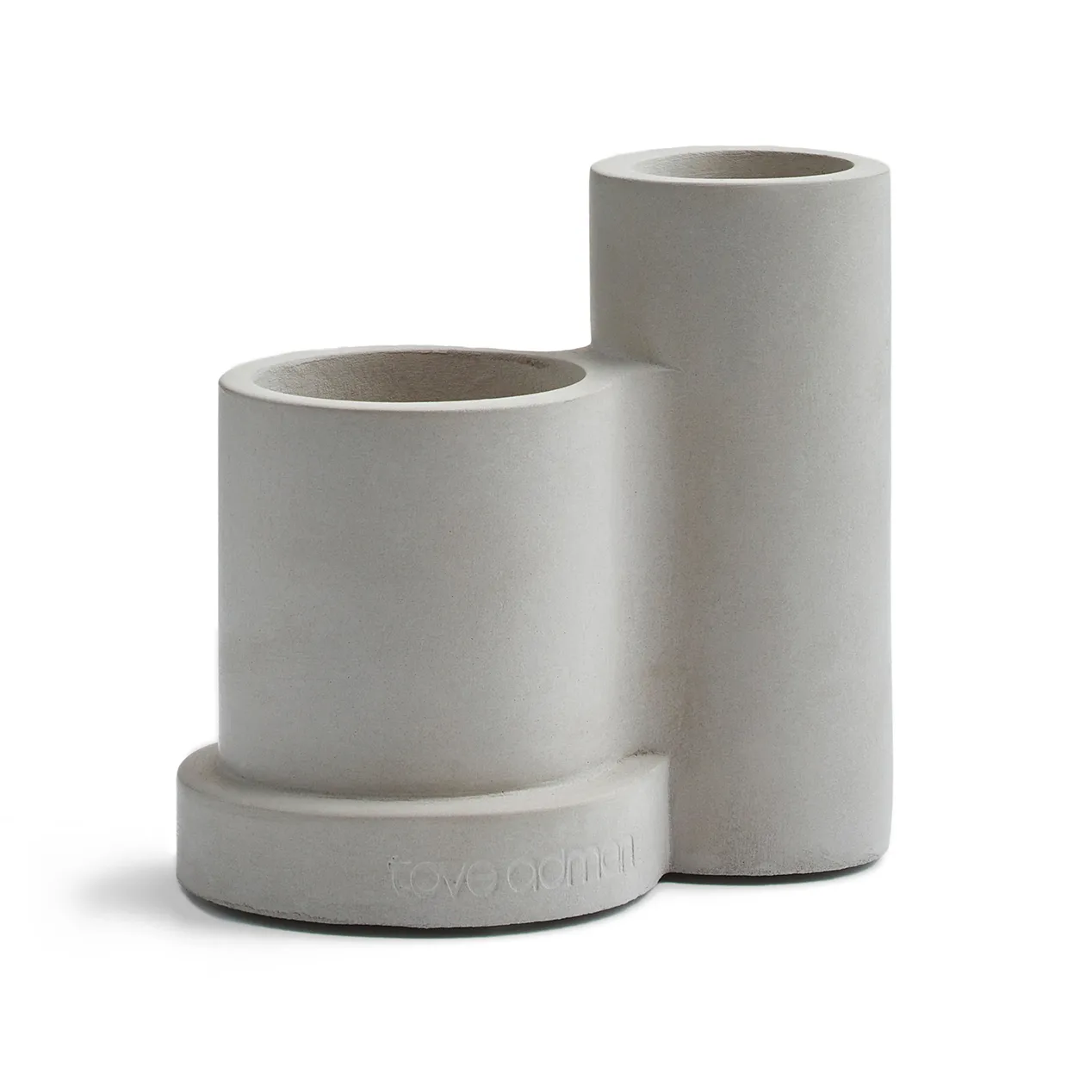 Suporte para escovas de dentes Smile 7,5x11 cm, cinza Tove Adman